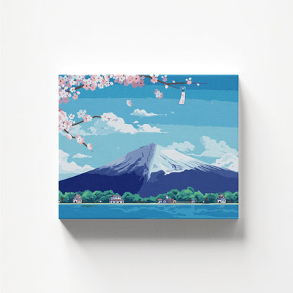 Spring over Fuji
