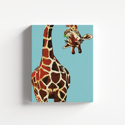 Playful Giraffe