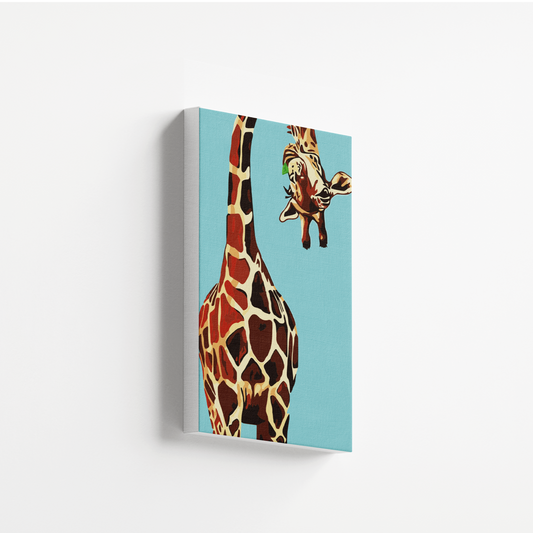 Playful Giraffe