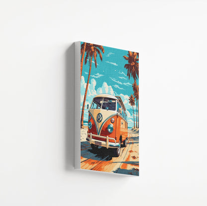 Sunset Surfer Van