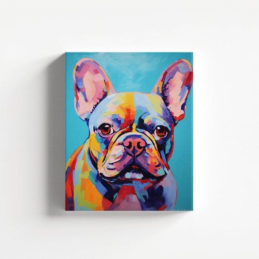 Vibrant Bulldog Spirit