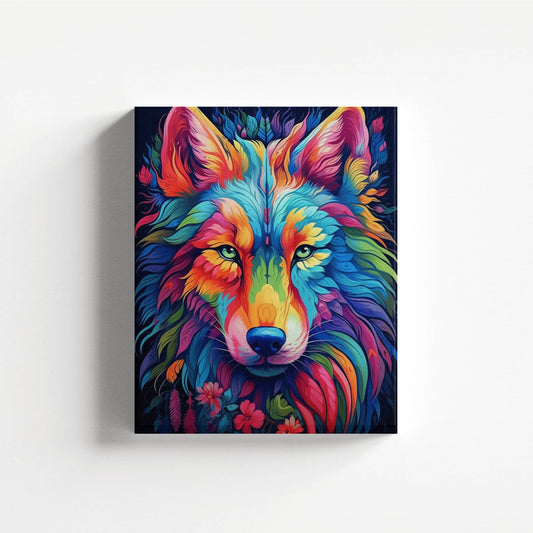 Prismatic Spirit Wolf
